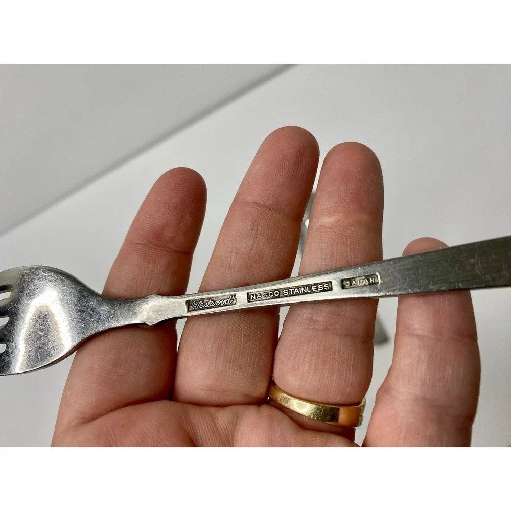 Nasco Stainless Steel Westwood Dinner Salad Fork Sugar Spoon Butter Knife Japan